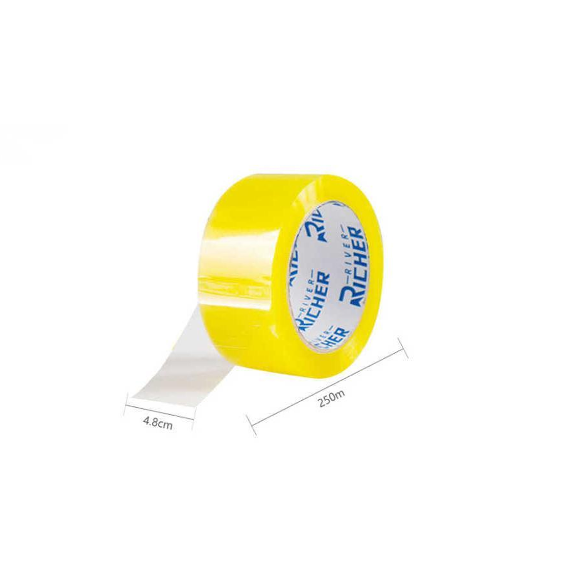 Set x6 Cinta De Embalaje Transparente 48mm X 250m  3