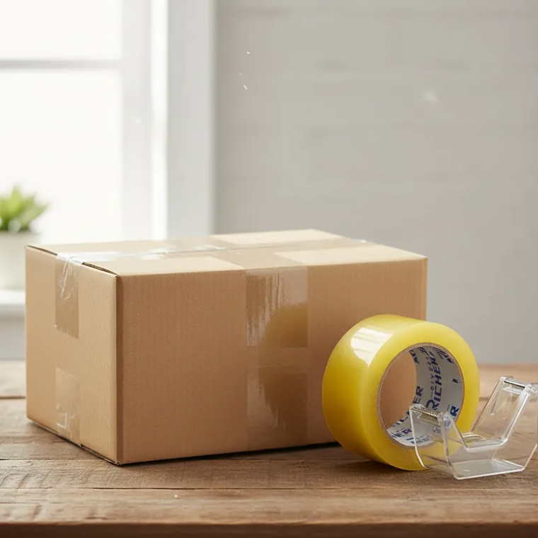 Set x6 Cinta De Embalaje Transparente 48mm X 250m  5