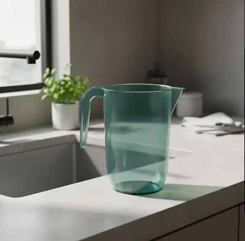 Jarro medidor plástico con asa y pico vertedo 1500ml