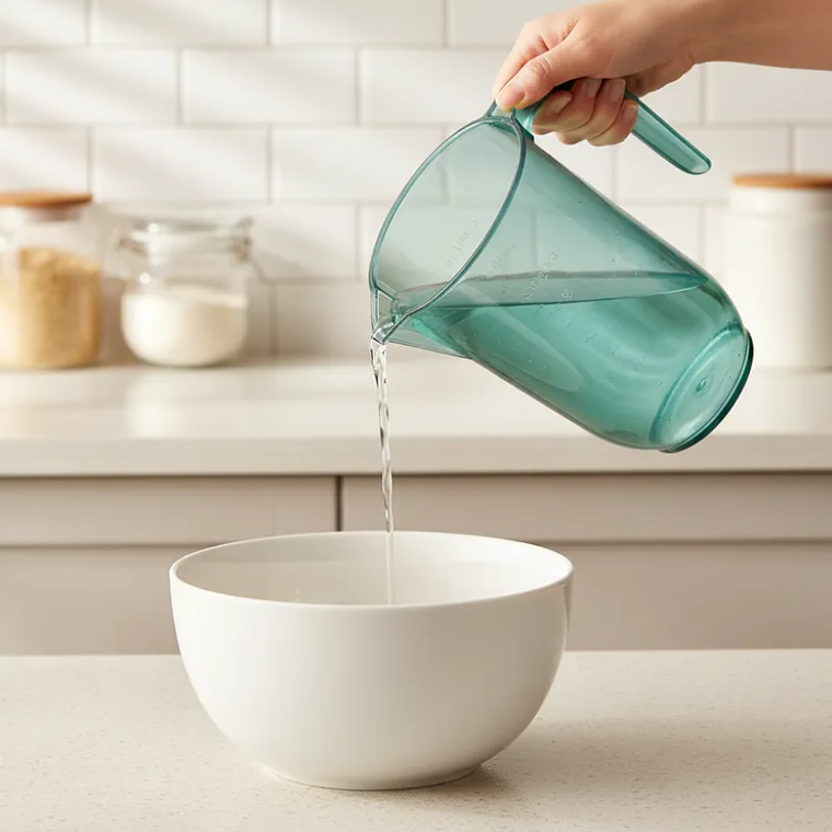 Jarro medidor plástico con asa y pico vertedo 1500ml 2