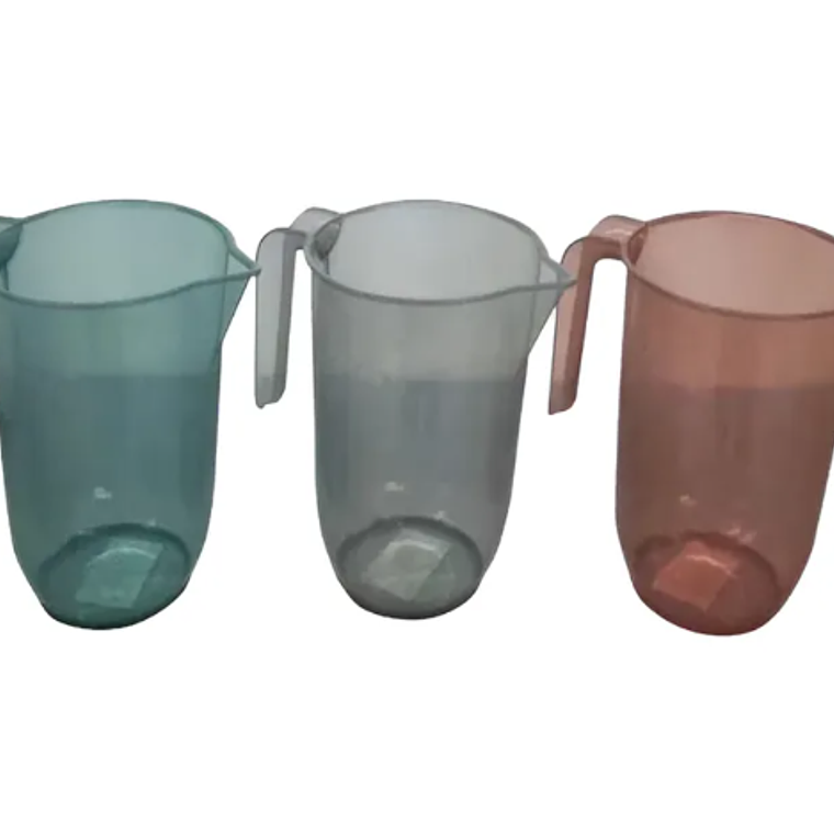 Jarro medidor plástico con asa y pico vertedo 1500ml 3