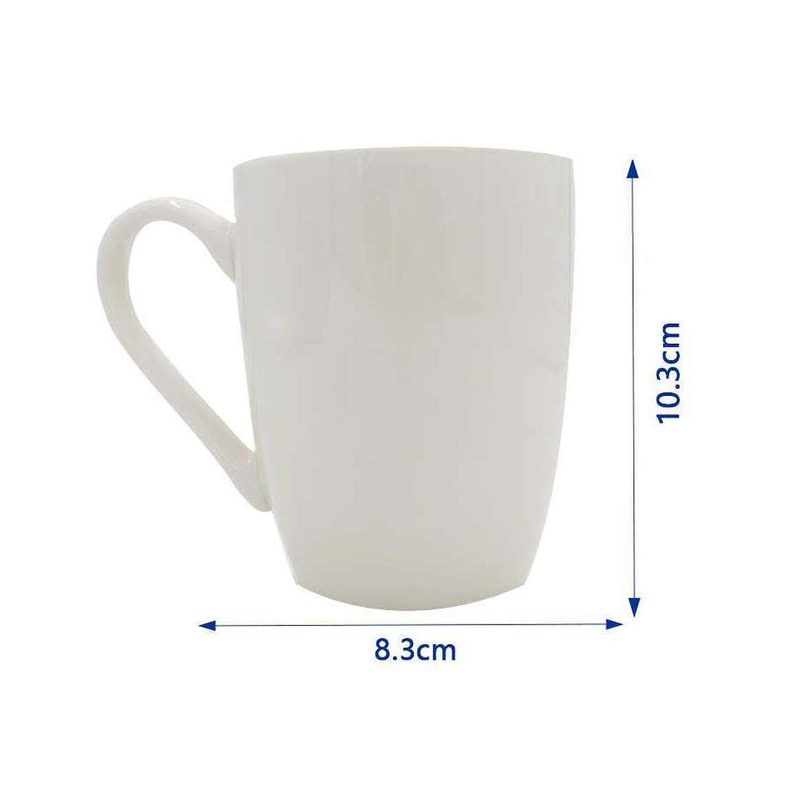 Tazón de Cerámica Blanco para Sublimación Taza Café 5