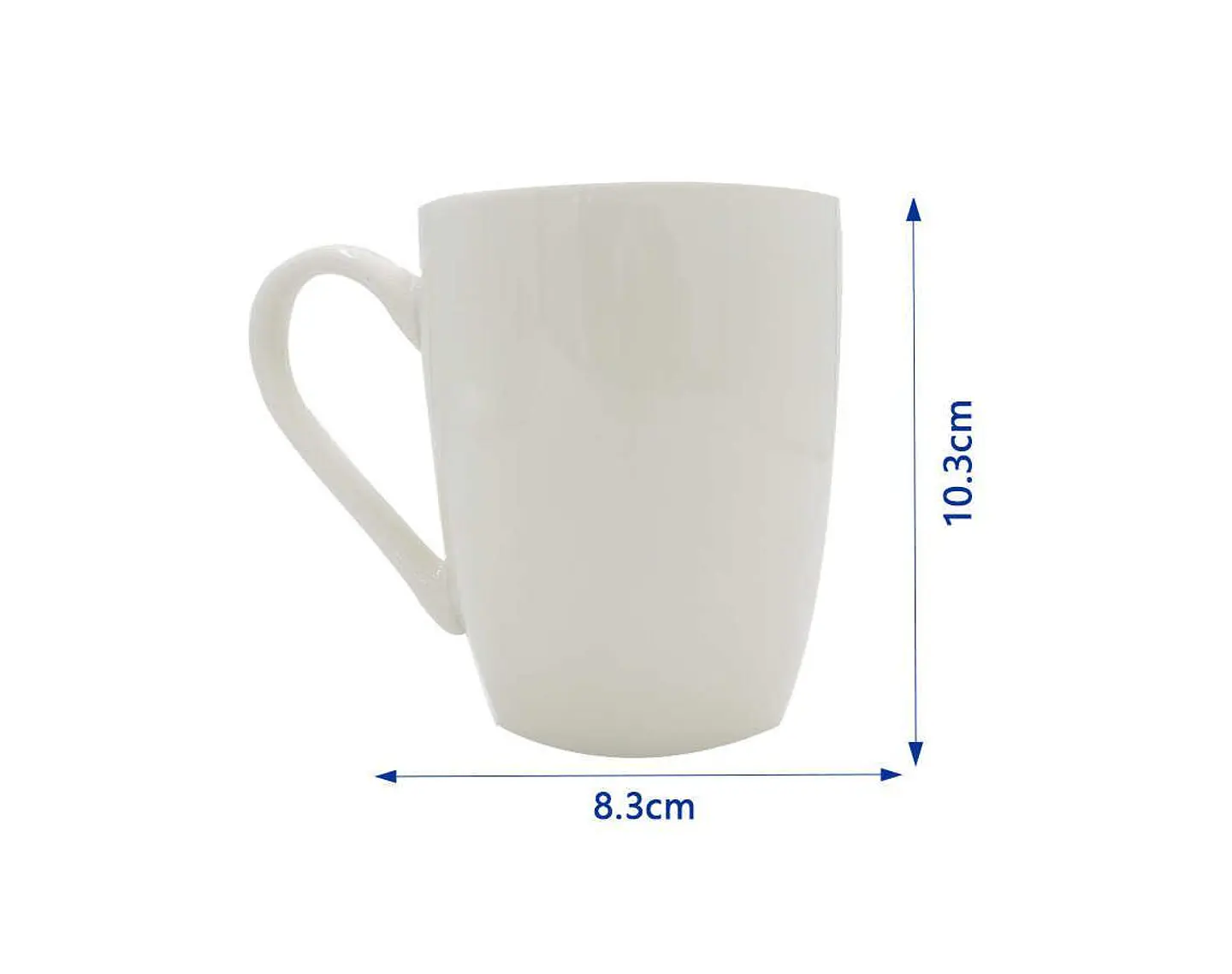 Tazón de Cerámica Blanco para Sublimación Taza Café 5