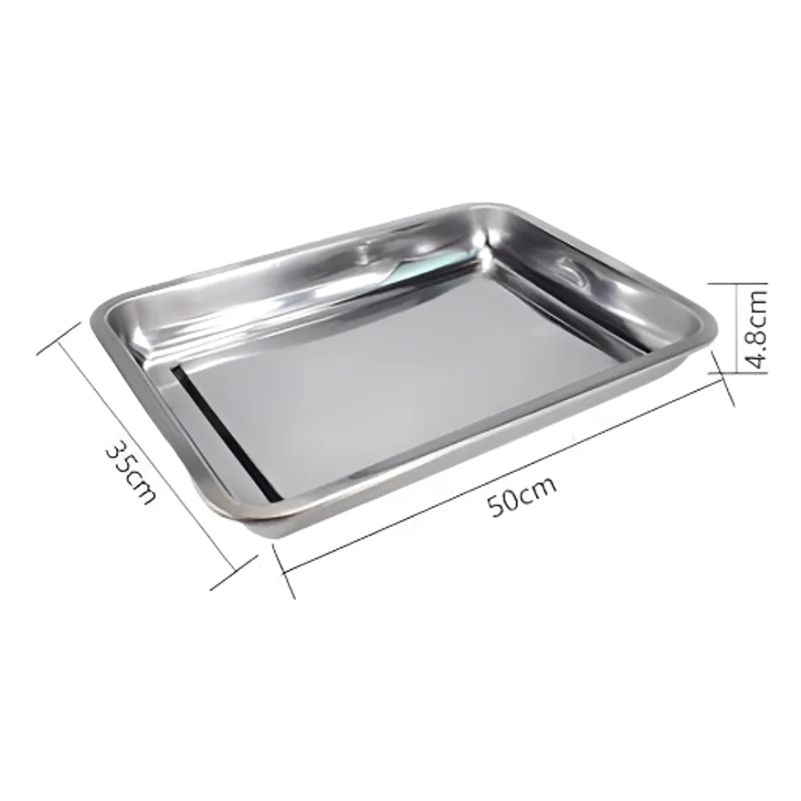 Bandeja Asadera De Horno Acero Inoxidable 4