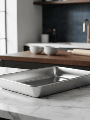 Bandeja Asadera De Horno Acero Inoxidable