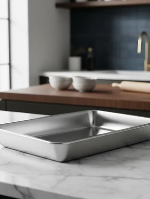 Bandeja Asadera De Horno Acero Inoxidable