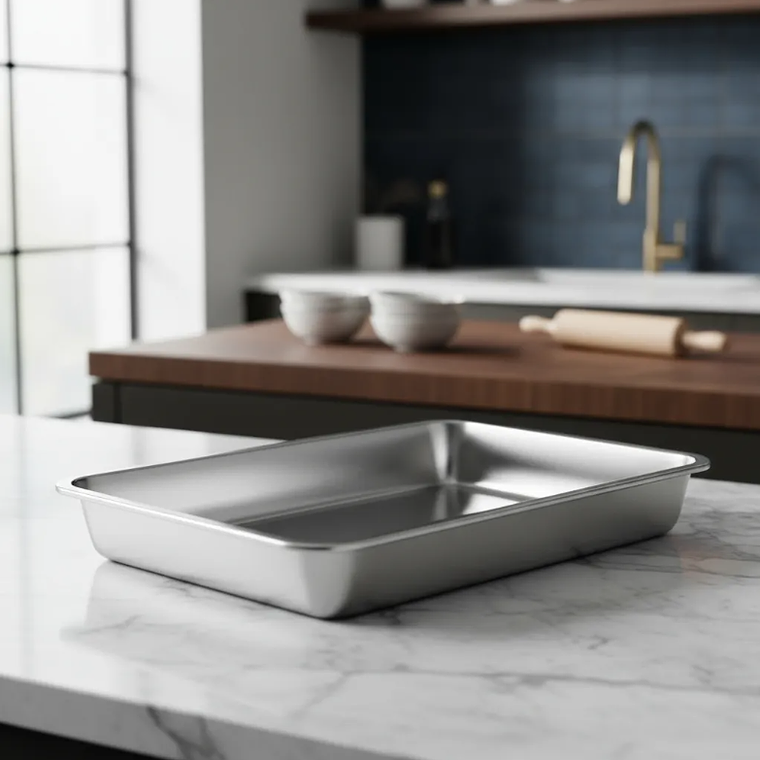 Bandeja Asadera De Horno Acero Inoxidable 1