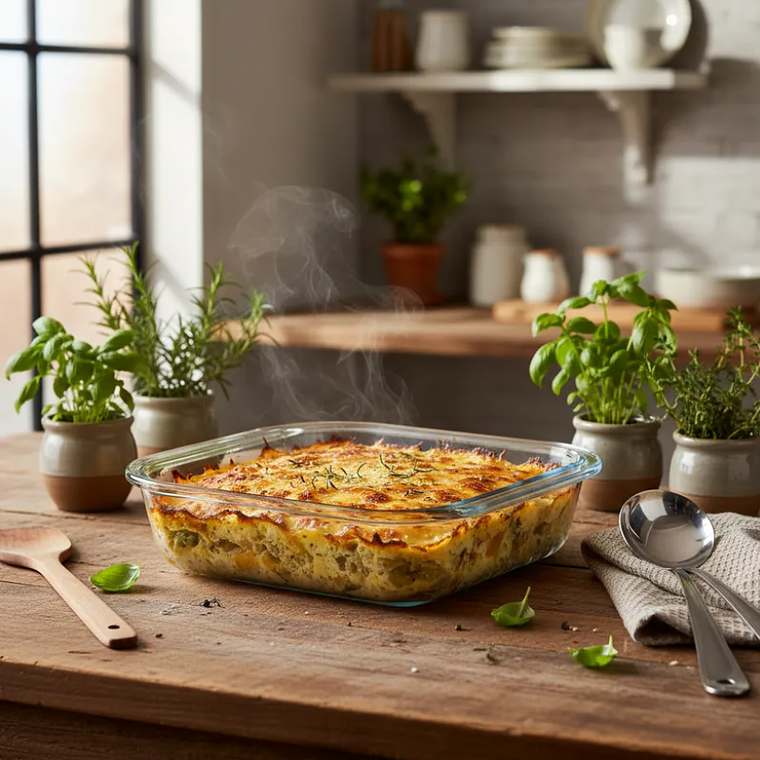 Fuente De Vidrio Para Horno Cuadrada 28cm 2.3 Litros 5