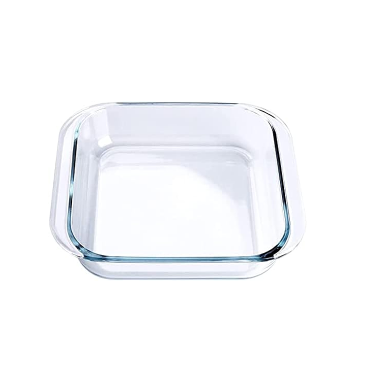 Fuente De Vidrio Para Horno Cuadrada 28cm 2.3 Litros 6