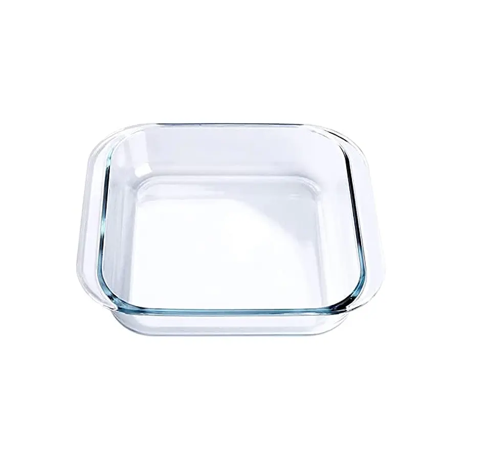 Fuente De Vidrio Para Horno Cuadrada 28cm 2.3 Litros 6