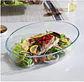 Fuente De Vidrio Redonda Para Horno 3 Litros 35 Cm Ensaladera - Miniatura 1