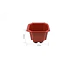 Macetero Plástico Octagonal 23.6x20.5cm Para Plantas Jardín - Miniatura 3