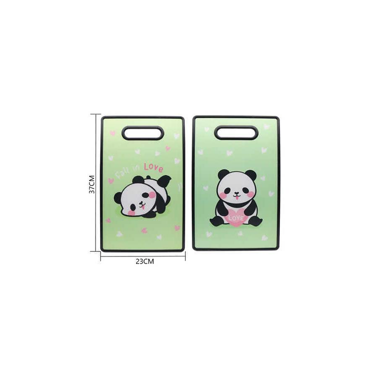 Tabla De Cortar Picar Cocina Diseño Panda Kawaii 37x23cm 5