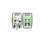 Tabla De Picar Cocina Diseño Panda Kawaii Antideslizante 37cm - Miniatura 3