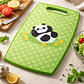 Tabla De Picar Cocina Diseño Panda Kawaii Antideslizante 37cm - Miniatura 4