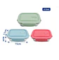 Contenedor Hermético Rectangular Vidrio 410ml - Miniatura 6