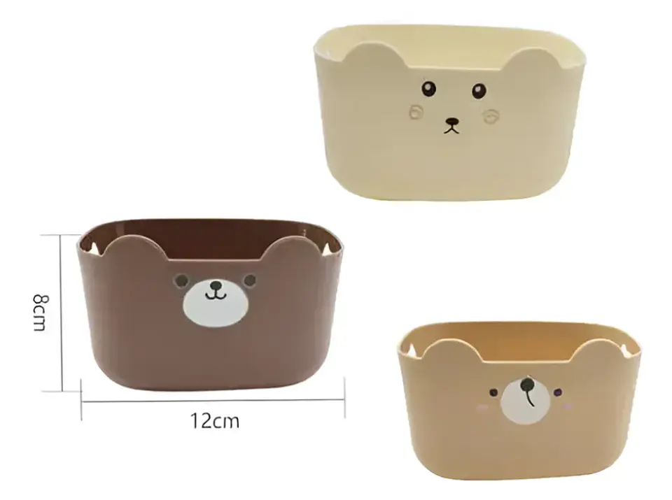 Set 3 Porta Lapices Oso Kawaii 3
