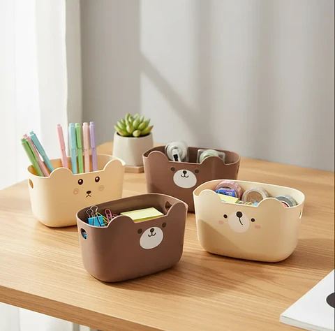 Set 3 Porta Lapices Oso Kawaii