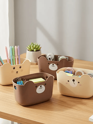 Set 3 Porta Lapices Oso Kawaii