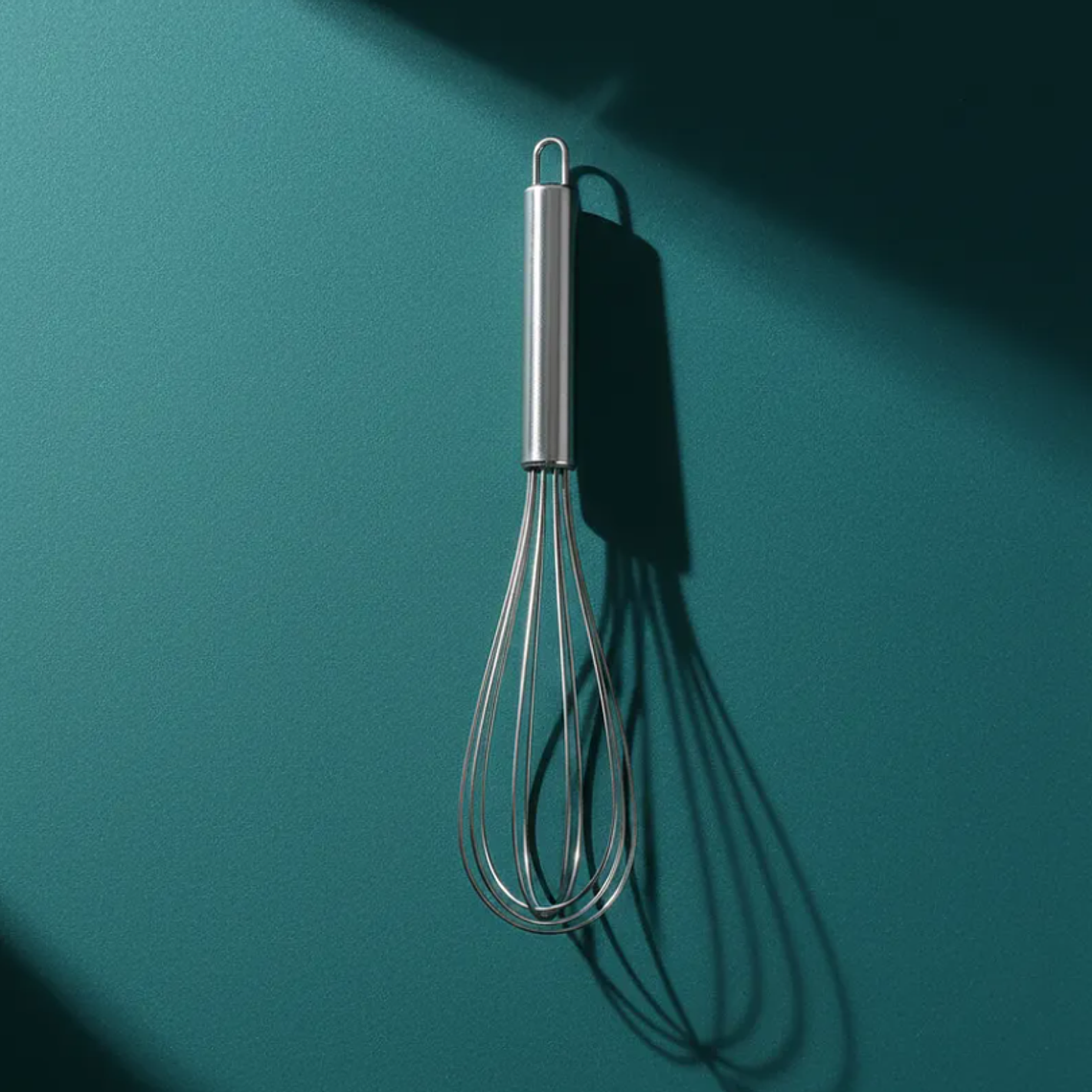 Batidor De Globo Manual Acero Inoxidable 30 Cm Repostería 12pcs 3