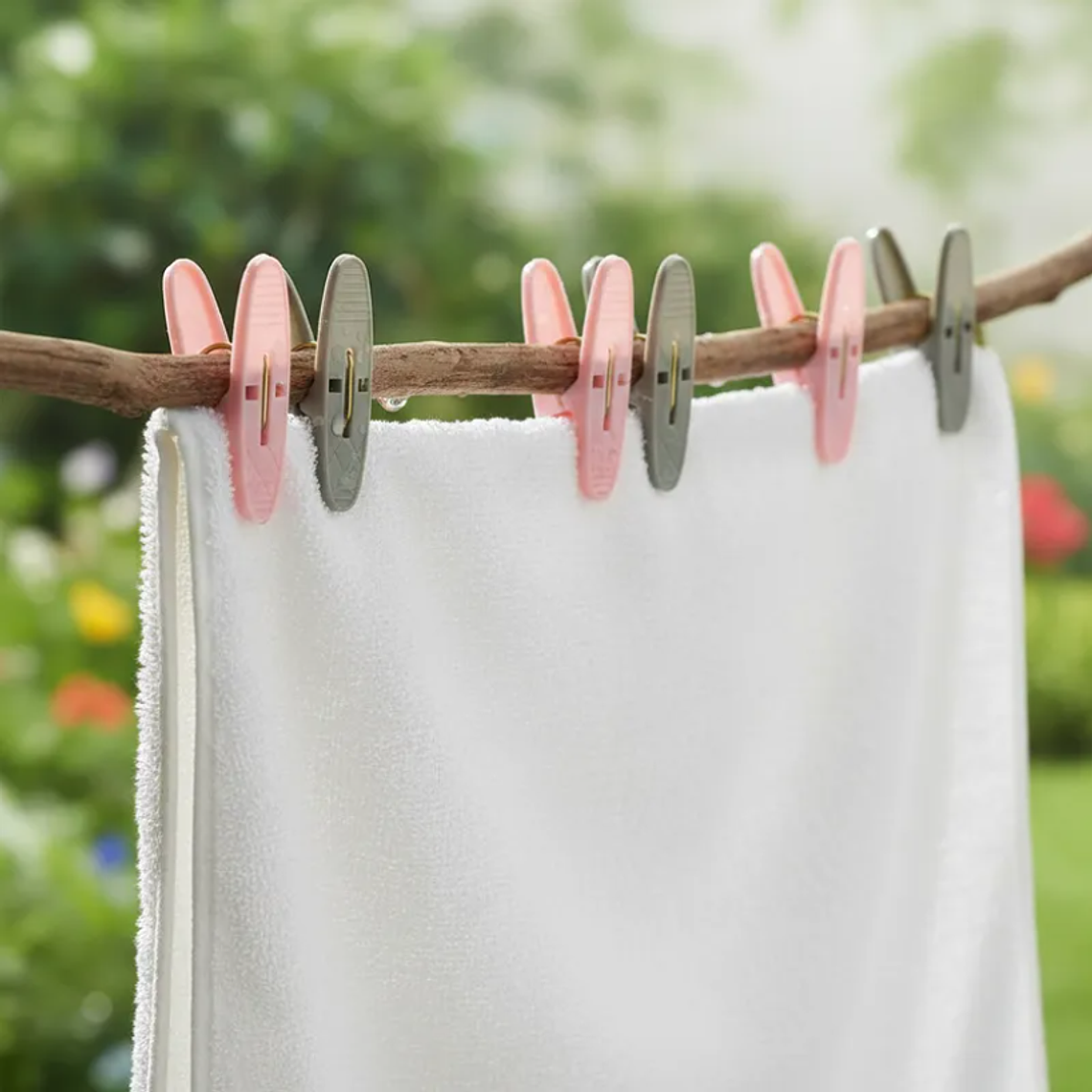 Set  Perros De Ropa Plásticos 6cm Pinzas Colores Surtidos 1