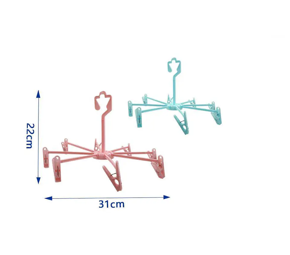 Colgador Pulpo Plegable 8 Brazos Para Ropa Interior Calcetines 5