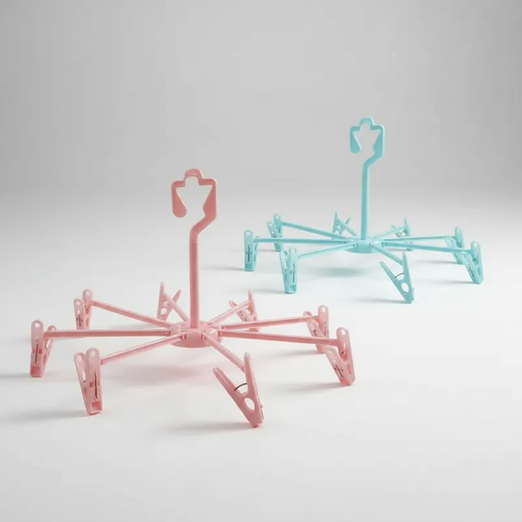 Colgador Pulpo Plegable 8 Brazos Para Ropa Interior Calcetines 2