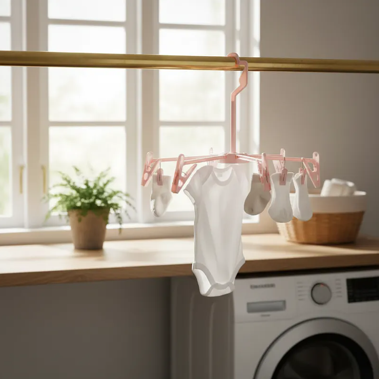 Colgador Pulpo Plegable 8 Brazos Para Ropa Interior Calcetines 3