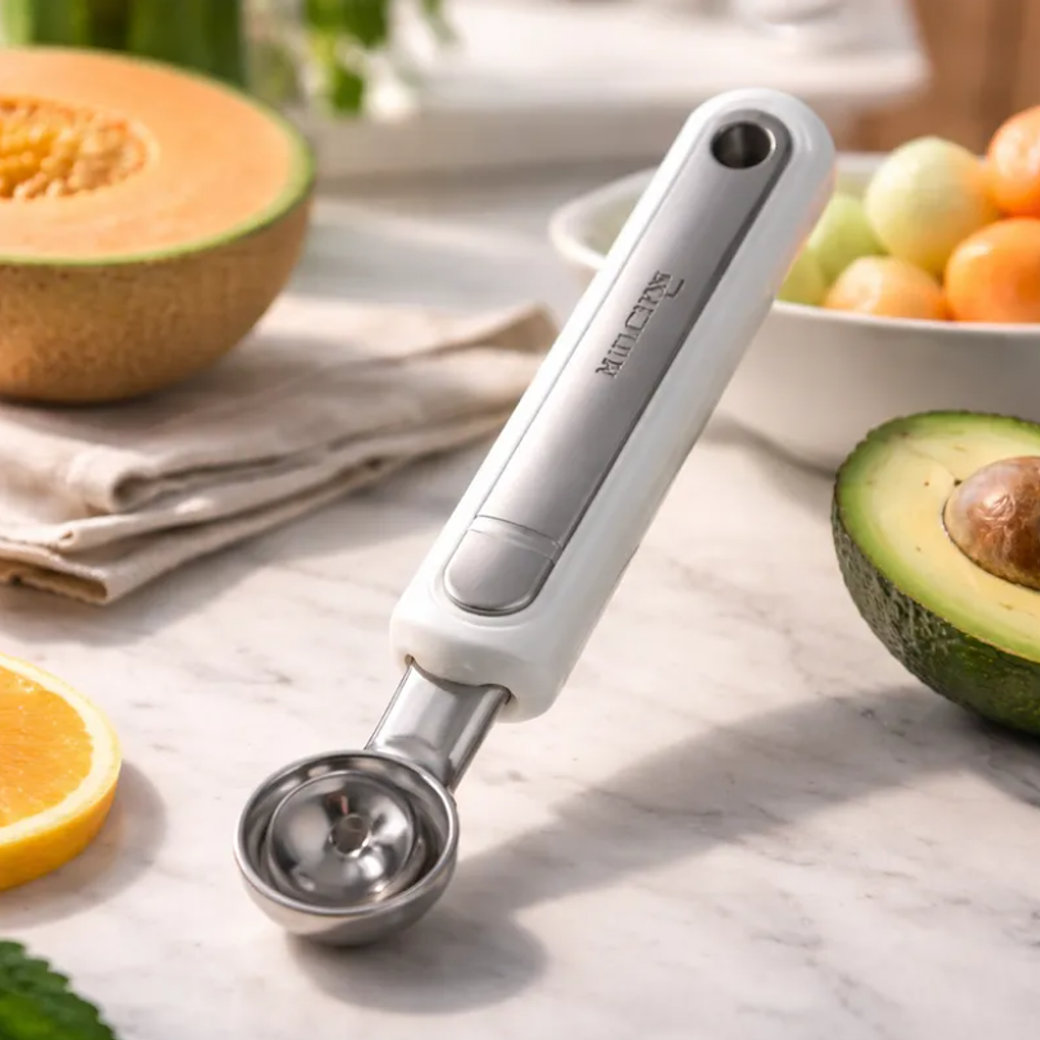 Sacabocados de acero inoxidable para frutas 16.5cm 1