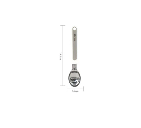 Cuchara Para Helado De Acero Inoxidable Repostería 19.5cm