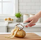 Pelador De Verduras Ancho  Acero Inoxidable Multifunción - Miniatura 6