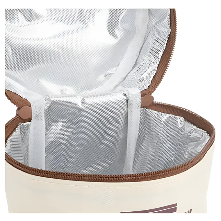 Set Lonchera Térmica con 4 Contenedores Redondos Beige 6