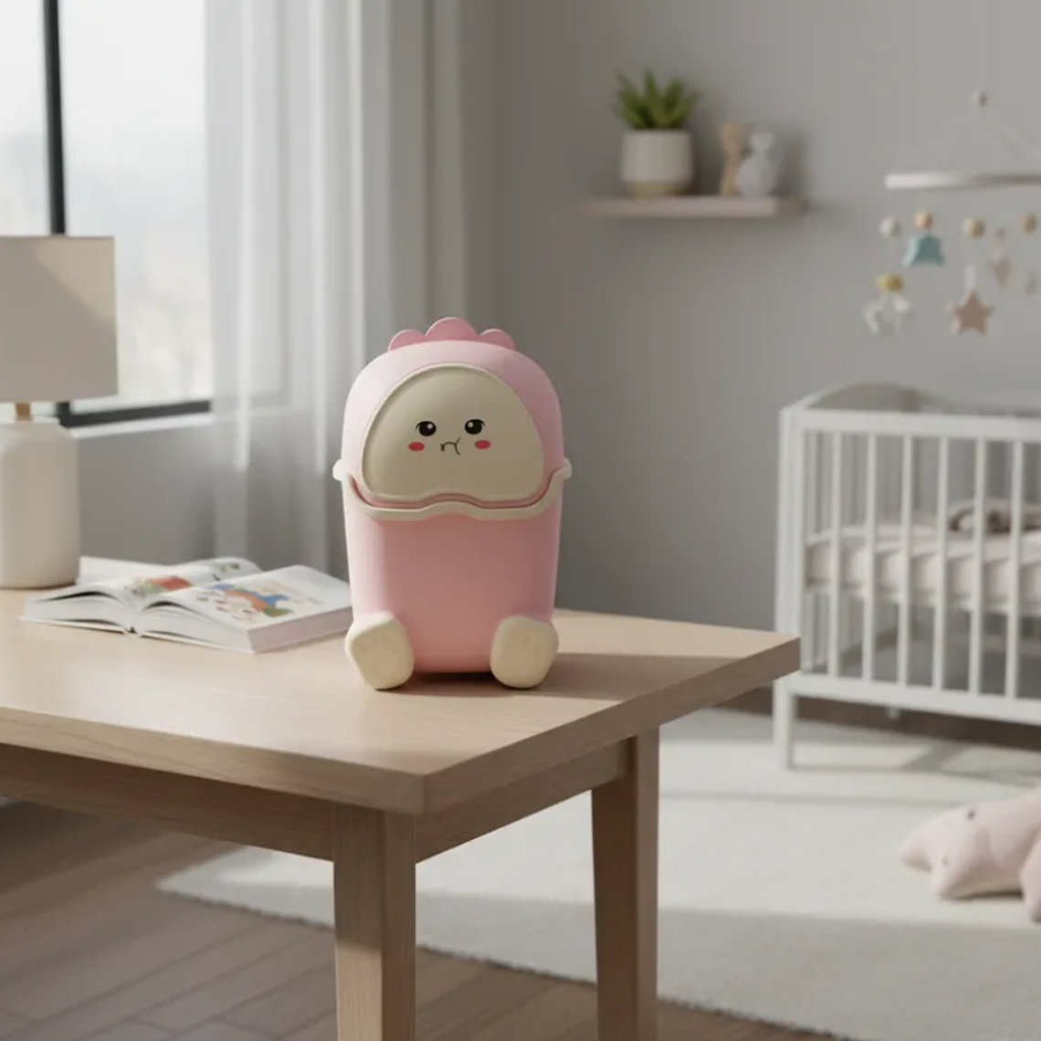 Basurero Papelero Kawaii Dinosaurio Escritorio Infantil 7