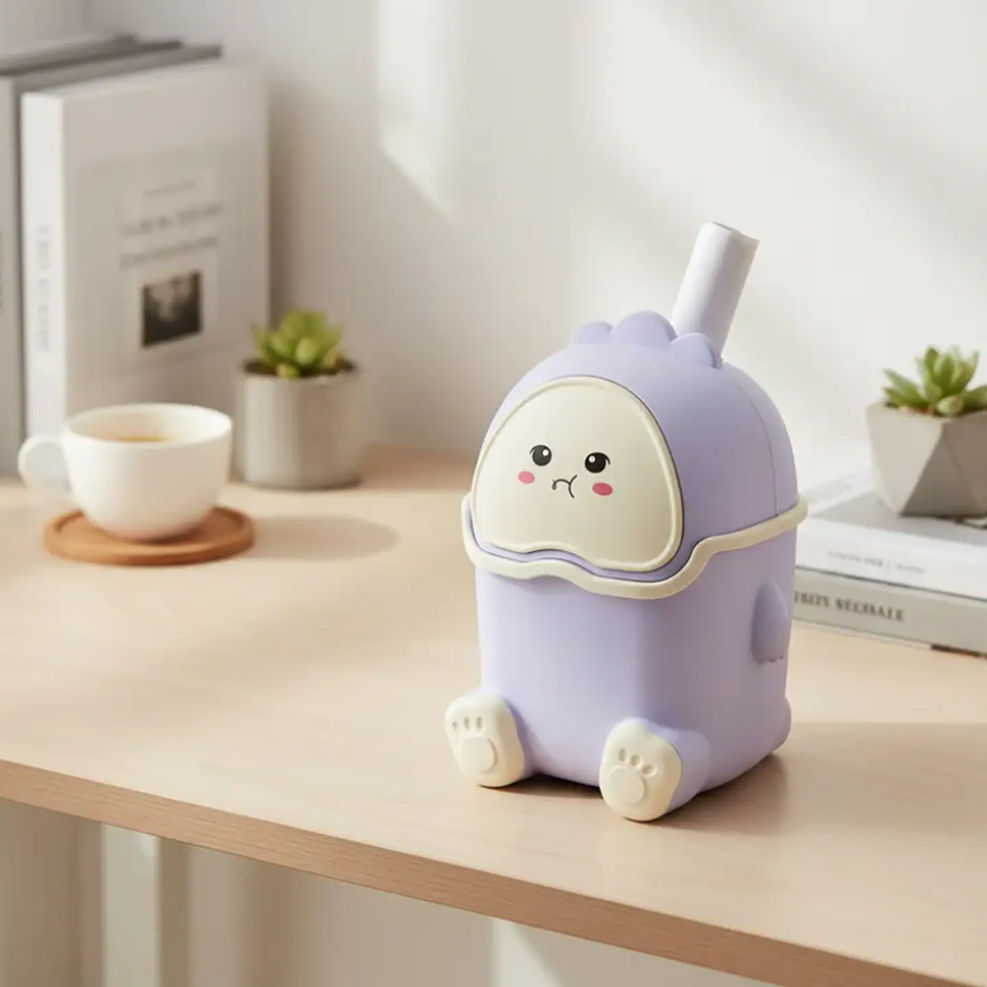 Basurero Papelero Kawaii Dinosaurio Escritorio Infantil 8