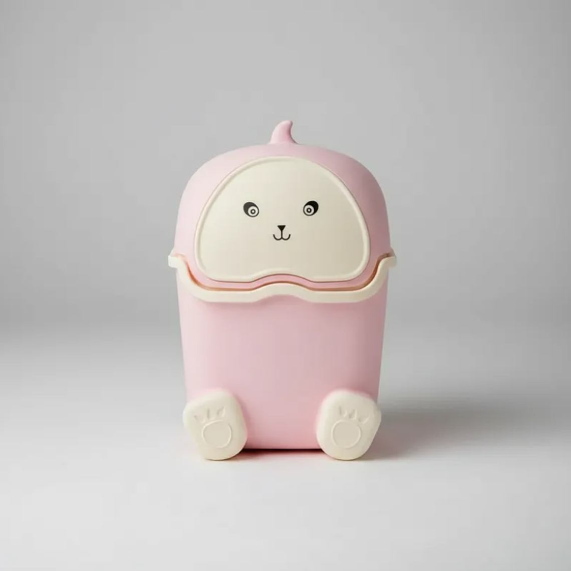 Basurero Papelero Infantil Kawaii Con Tapa Vaivén  6