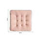 Cojín Para Silla Cuadrado De Felpa Acolchado Varios Colores - Miniatura 3
