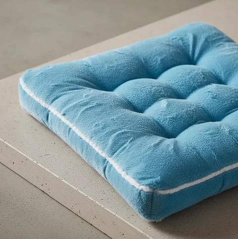 Cojín Para Silla Cuadrado De Felpa Acolchado Varios Colores