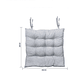 Cojín Para Silla Asiento Capitoné Con Amarras Varios Colores - Miniatura 5