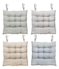 Cojín Para Silla Asiento Capitoné Con Amarras Varios Colores - Miniatura 7
