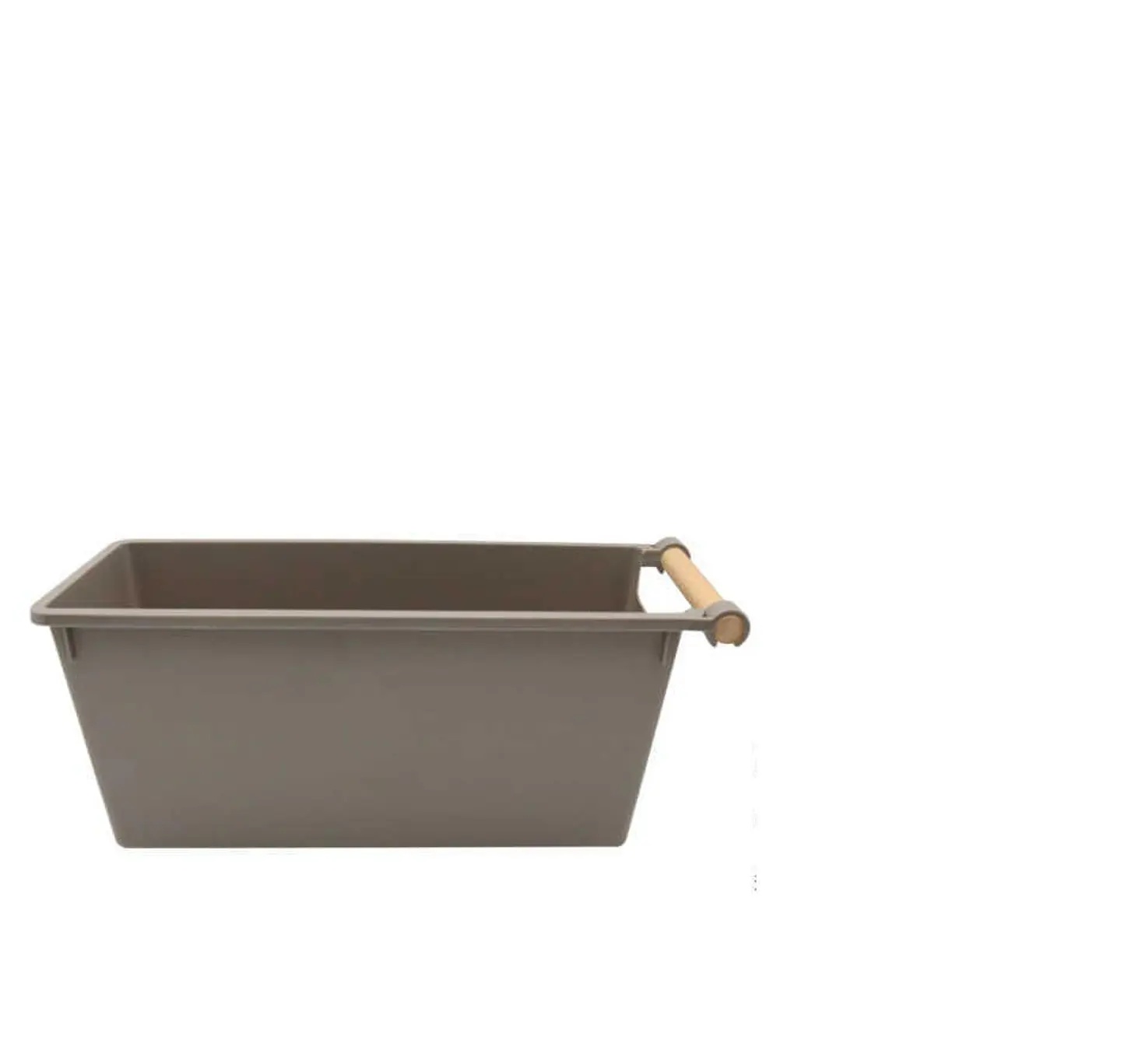 Canasto Organizador Plástico Multiuso Con Asas  33cm 4