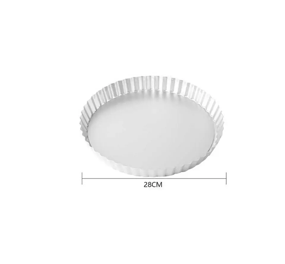 Molde Tartera Acanalada Desmontable 28 Cm Para Pie Kuchen 5