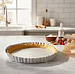 Molde Tartera Acanalada Desmontable 28 Cm Para Pie Kuchen - Miniatura 2