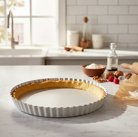 Molde Para Tarta O Kuchen Desmontable Acanalado 24 Cm