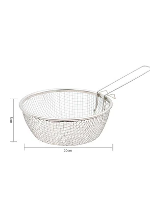 Canasto freidor de acero inoxidable 20cm para cocina