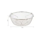 Canasto Colador Freidor De Acero Inoxidable Malla 22 Cm - Miniatura 5