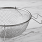 Canasto Colador Freidor De Acero Inoxidable Malla 22 Cm - Miniatura 2