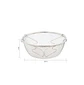 Canasto Colador Freidor De Acero Inoxidable Malla 20cm - Miniatura 5