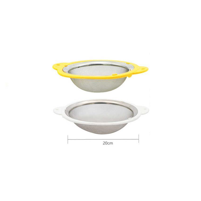 Colador Cernidor De Cocina Acero Inoxidable Malla Fina 20cm 5