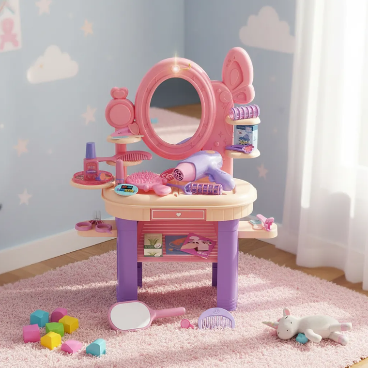 Juguete Tocador Multifuncional Con Luces Y Música 1