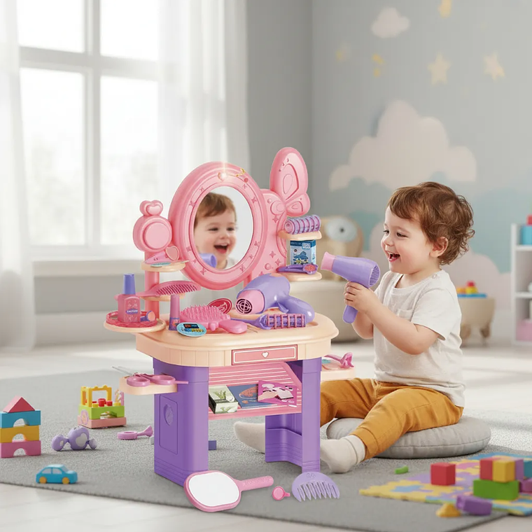 Juguete Tocador Multifuncional Con Luces Y Música 6